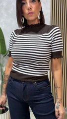 Maglia Marinaio Marrone