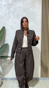 Giacca Clara Marrone
