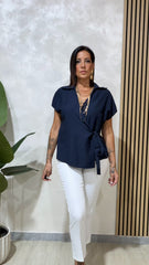 Camicia Portafoglio Blu