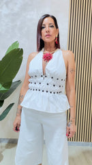 Top Polly Bianco