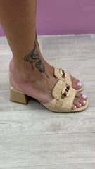 Sabit Raifia Beige