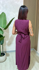 Abito Camicia Prugna