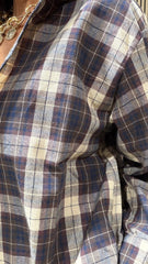 Camicia Quadri Marrone