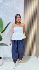 Pantalone Botton Blu
