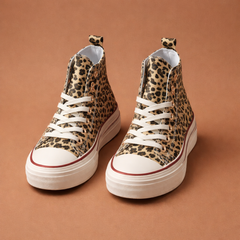 Sneakers alta maculato