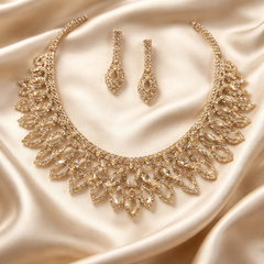 Collana e orecchini Gold
