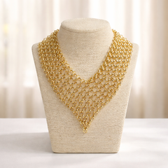 Collana rete oro