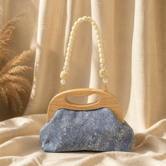 Borsa manico legno
