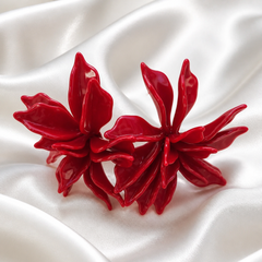 Orecchino Fiore 3D