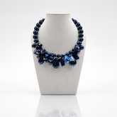Collana e Orecchini Blu