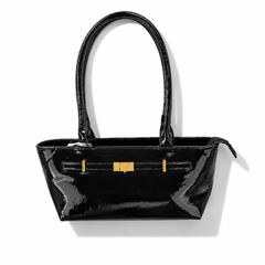 Borsa In Vernice Nera