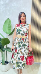 ABITO CANDIDA FIORI ROSSI
