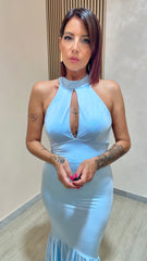 ABITO SIRENA AZZURRO