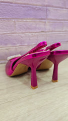 DECOLLETE LUCIDA FUCSIA