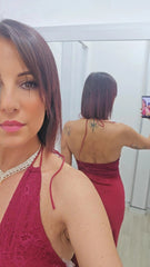 Abito Secret Bordo