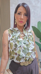 Camicia Aurora Verde