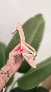 Sandalo Beige Mules