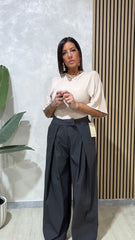 Pantalone Hakama Grigio