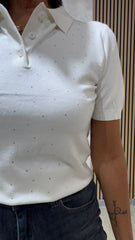Maglia Polo Migo Panna