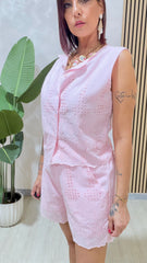 Coordinato Sangallo Rosa