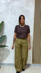 Pantalone Livia Verde art.1827