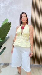 Top Polly Giallo