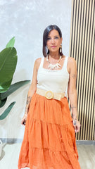 Gonna Lunga Arancio