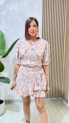 Coordinato SUMMER Rosa /Azzurro