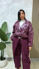 Giubbotto Eco Bordeaux