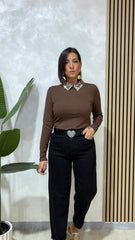 Jeans MoM Nero art.6870-B