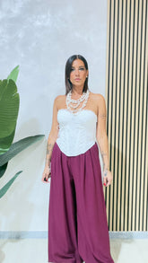 Pantalone Borgogna