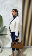 Giubbotto Suede Beige