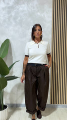 Pantalone Avy Marrone