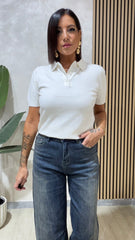 Maglia Polo Migo Panna