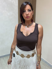 Canotta Costa Marrone