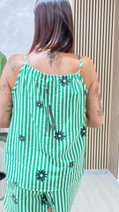Coordinato Margherita Verde