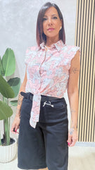 Camicia Elefante Rosa