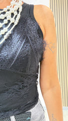 CANOTTA+BLUSA IN PIZZO