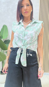 Camicia Elefante Verde