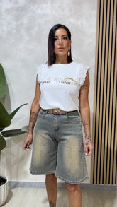 Bermuda Denim Sabbia