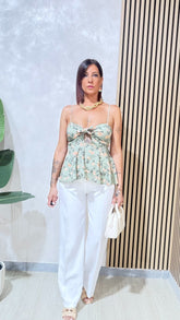 Pantalone Office Bianco