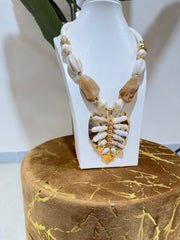 Collana foglia