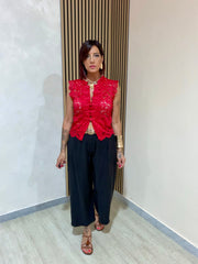 BLUSA MULAN ROSSA