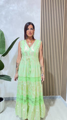 Abito Evelin Verde