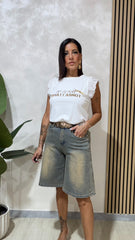 Bermuda Denim Sabbia