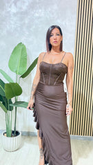 Abito Rianna Marrone