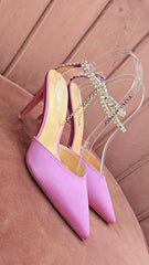 SANDALO STRASS GLICINE
