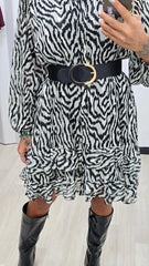 CINTURONE ELASTICO NERO