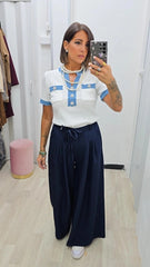 Pantalone Palazzo Blu art.16081