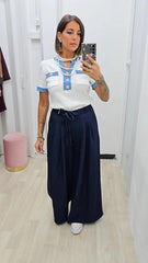 Pantalone Palazzo Blu art.16081